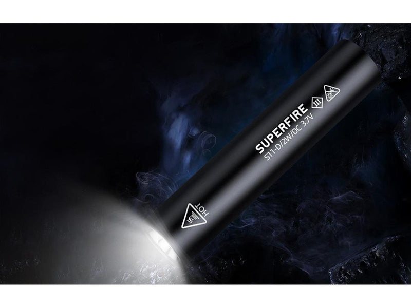 Superfire Flashlight  S11-D 135lm USB