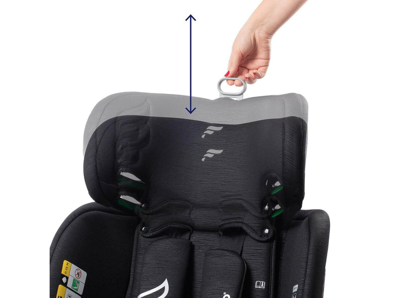 Fairgo Adore i-Size car seat 40-150 cm - Black Sand