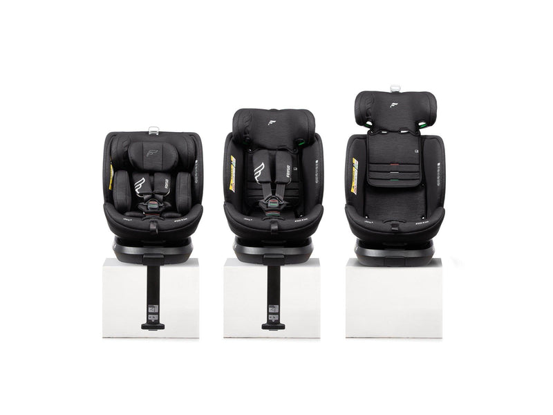 Fairgo Adore i-Size car seat 40-150 cm - Black Sand