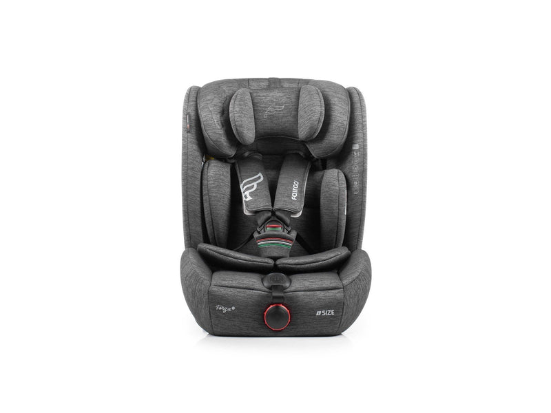 Fairgo Forza i-Size Autositz (76-150 cm) - Steingrau