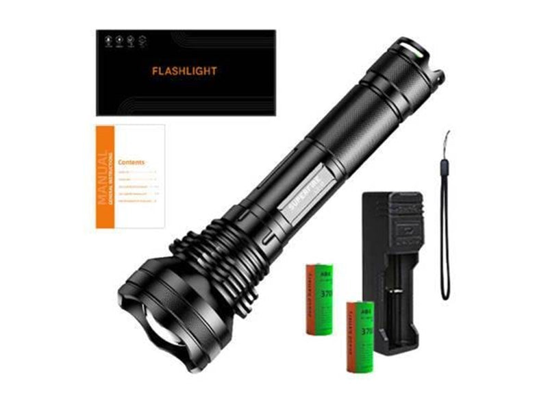 Superfire Flashlight  L3-D 2700lm USB