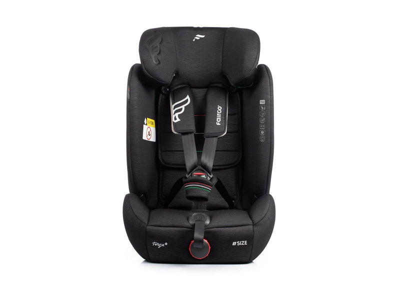 Fairgo Forza i-Size Autositz (76-150 cm) - Black Sand