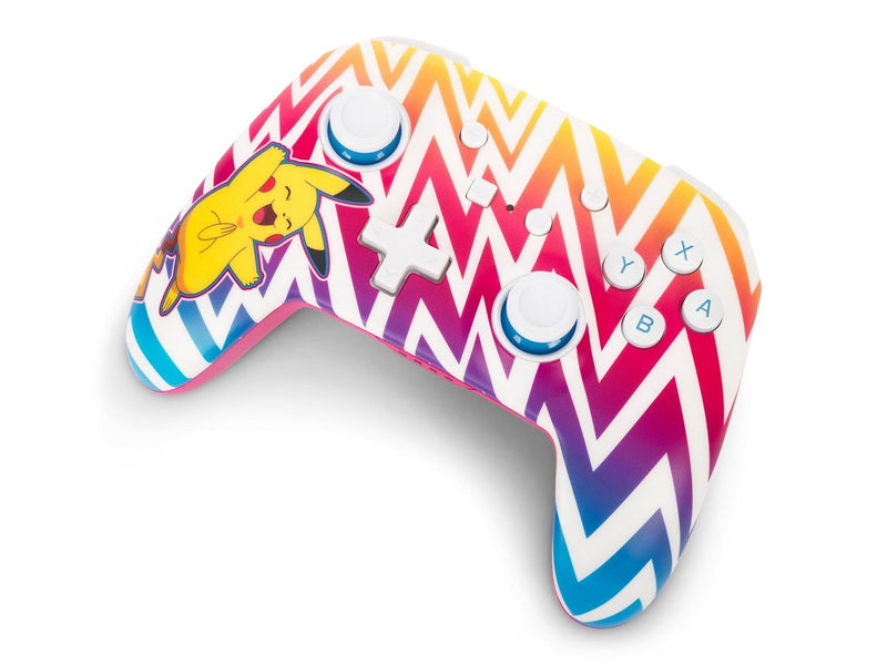 PowerA Verbesserter kabelloser Controller für Nintendo Switch - Lebhafter Pikachu - Wireless Controller - Nintendo Switch