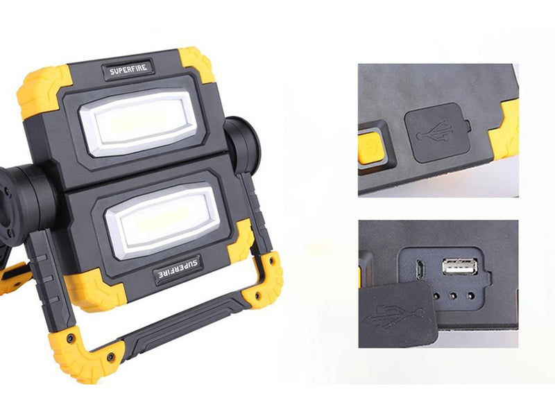 Superfire Workshop Flashlight  G7 1000lm USB