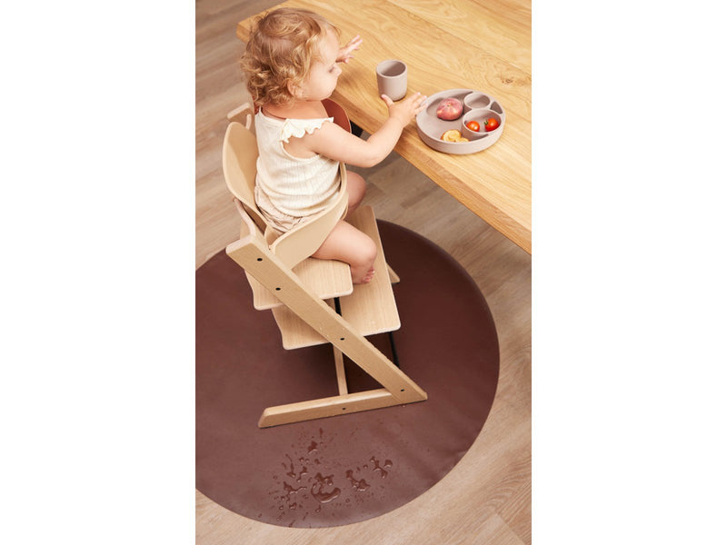 Filibabba Anti-slip floormat - recycled PU leather - Brown