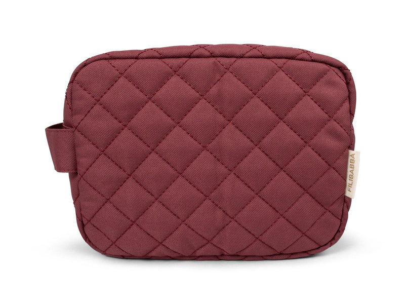 Filibabba Toiletry bag in recycled RPET - Apple Butter