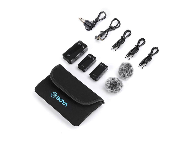BOYA Wireless Microphone x2 BY-XM6-S2 Mini 3.5mm