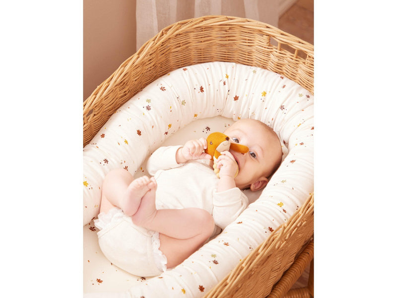 Filibabba Rattle w. Silicone teether - Freya the fox
