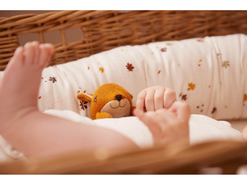 Filibabba Rattle w. Silicone teether - Freya the fox