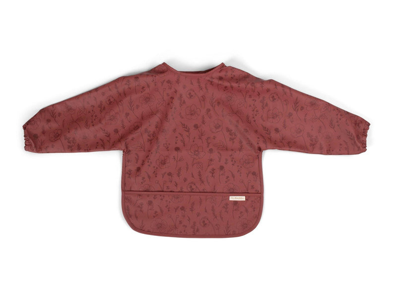 Filibabba Bib w. sleeves - Fall Flowers