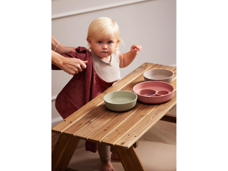 Filibabba Bib w. sleeves - Fall Flowers