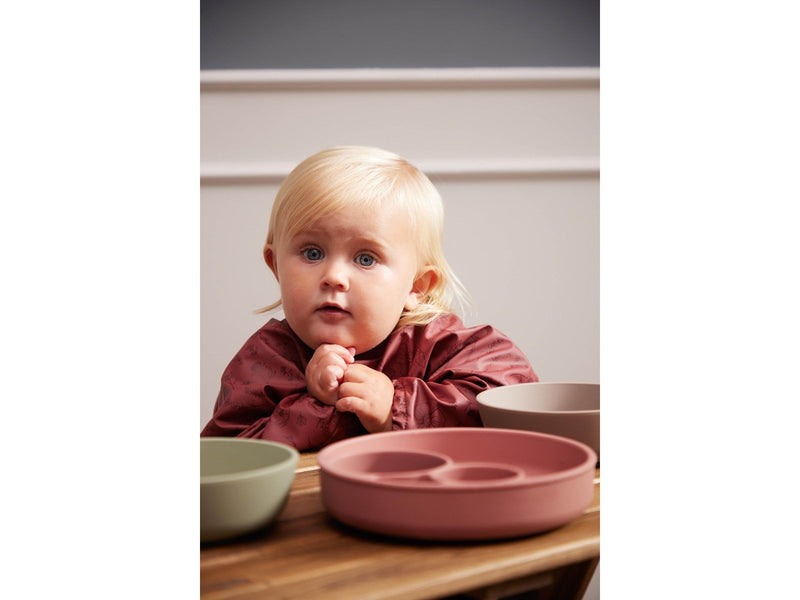 Filibabba Bib w. sleeves - Fall Flowers
