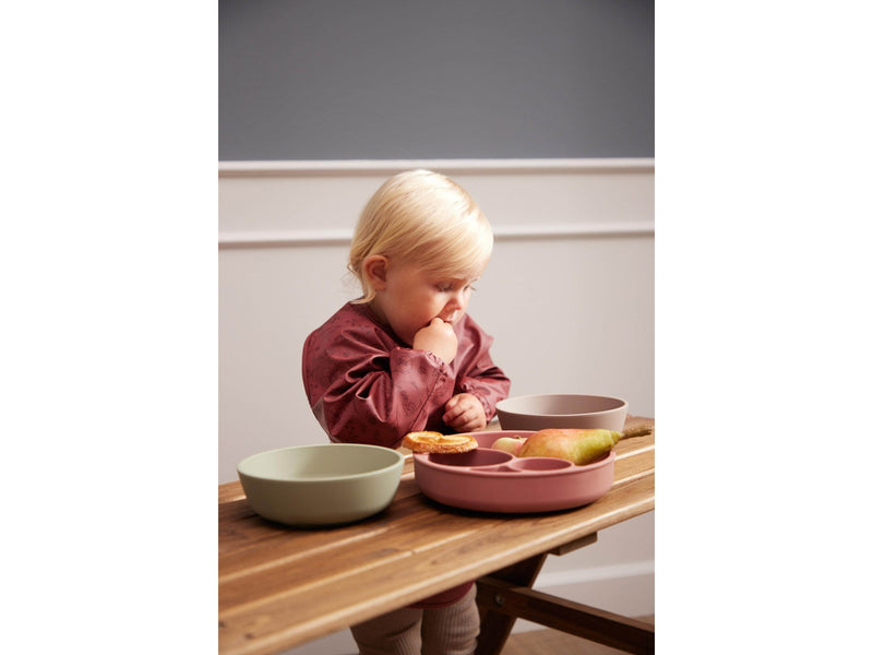 Filibabba Bib w. sleeves - Fall Flowers