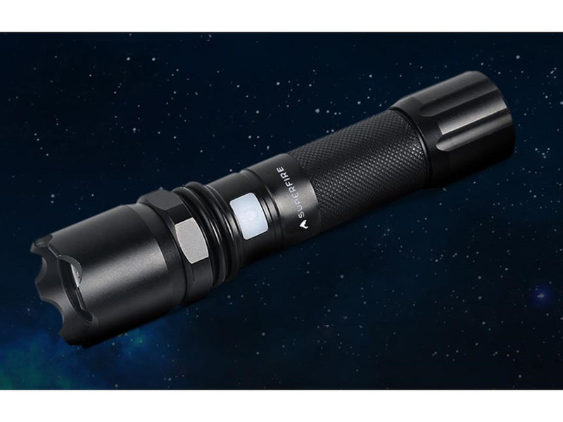 Superfire Flashlight  A10 550lm USB