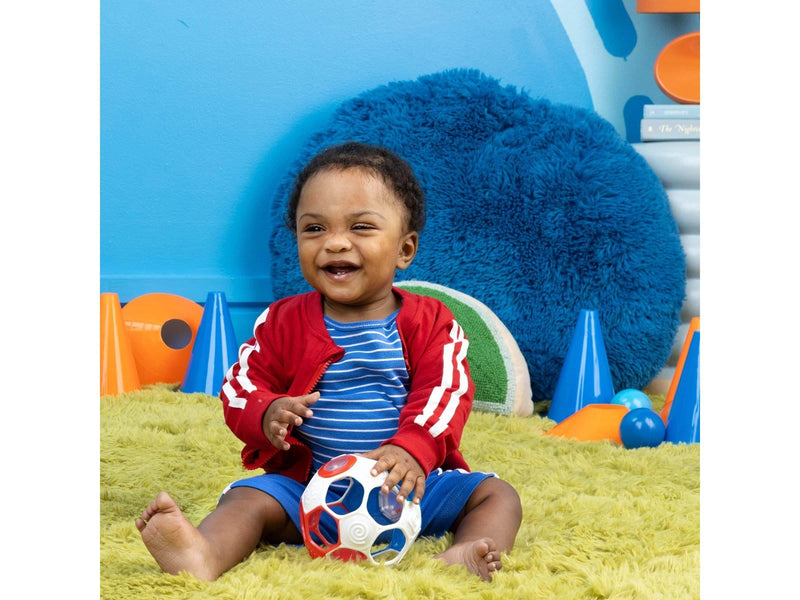Oball Soccer  - red/white/blue