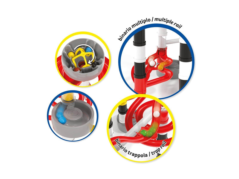 Quercetti Migoga Race marble track - 80 pieces