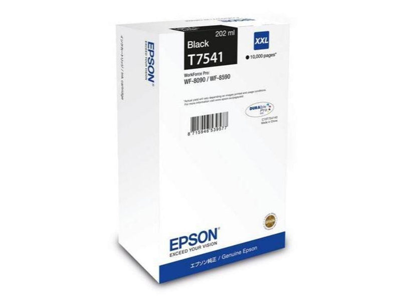 Epson T7541 - XXL size - black - original - ink cartridge - Tintenpatrone Schwarz