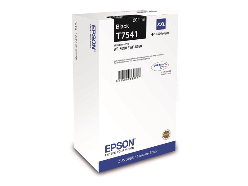 Epson T7541 - XXL size - black - original - ink cartridge - Tintenpatrone Schwarz
