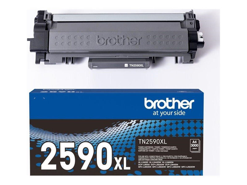 Brother TN2590XL - black - original - toner cartridge - Tonerpatrone Schwarz