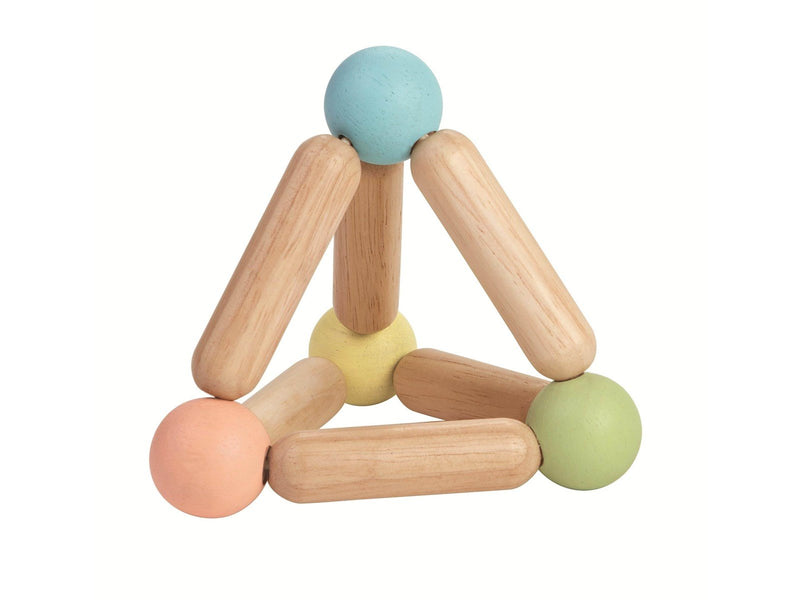 PLANTOYS Trekantet gribelegetøj - pastel
