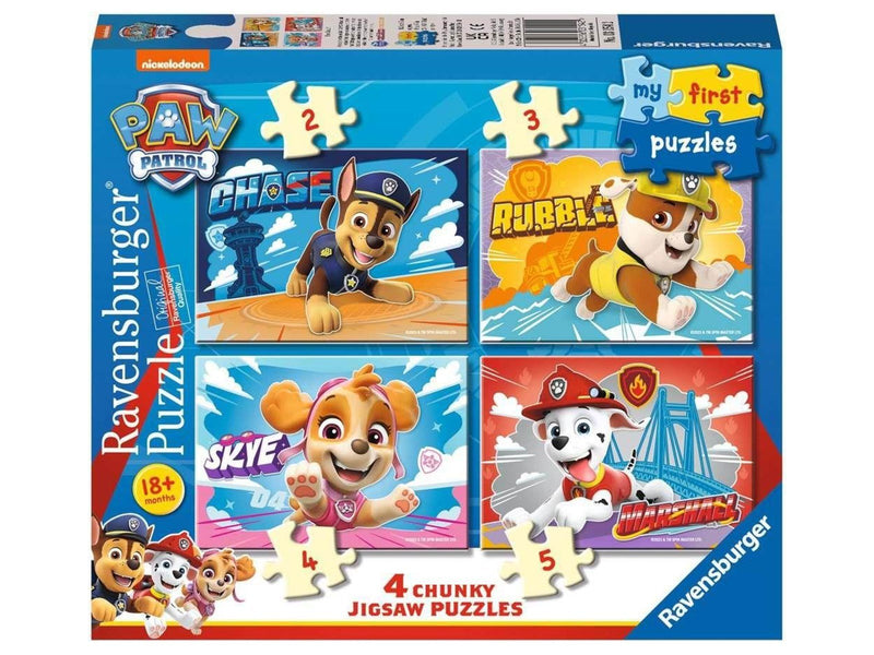 Ravensburger Paw patrol My first puz. 2/3/4/5p