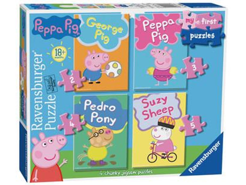 Ravensburger Peppa Pig My first puz. 2/3/4/5p