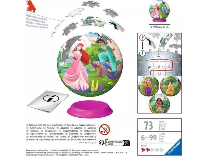 Ravensburger Puzzle-Ball Disney Princess 3D Puzzle
