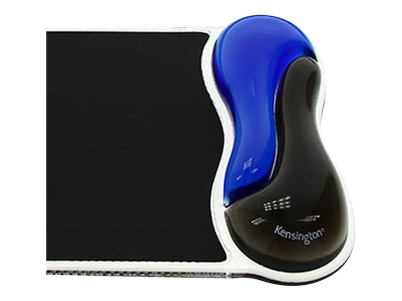 Kensington  Mauspad mit Duo Gel-Handgelenkauflage, blau/grau Schwarz