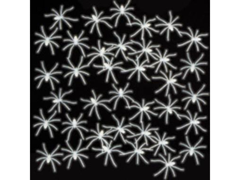 Folat BV Glow in the Dark Spiders 50pcs.