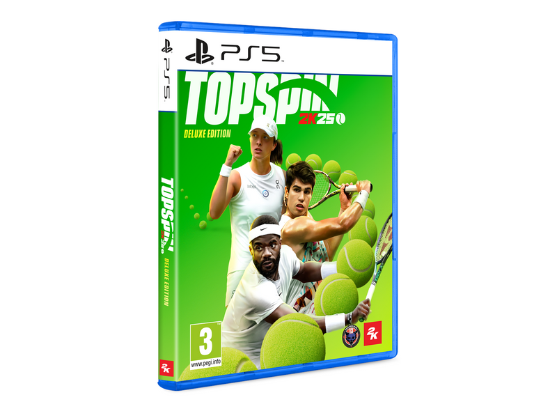 TopSpin 2K25 (Deluxe Edition) - Sony PlayStation 5 - Sport - PEGI 3