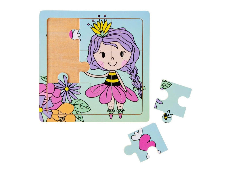 LG-Imports Wooden Puzzle (Princess/Unicorn/Mermaid) (Assorted)