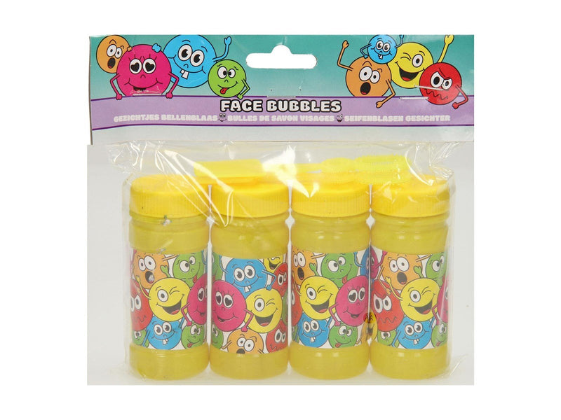 LG-Imports Bubble blowing smile face 4x50ml