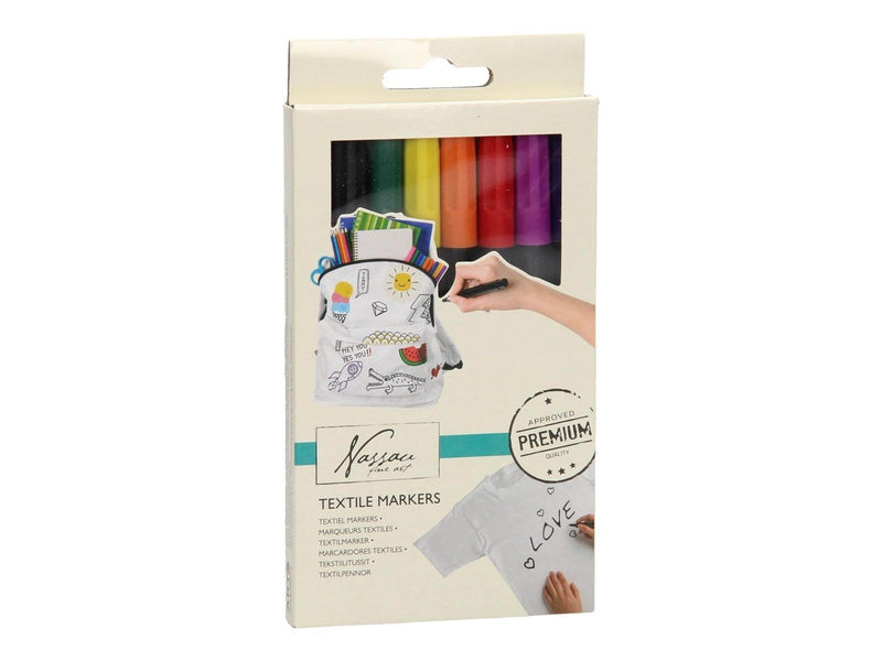 Creative Craft Group Textile markers 8 pcs.