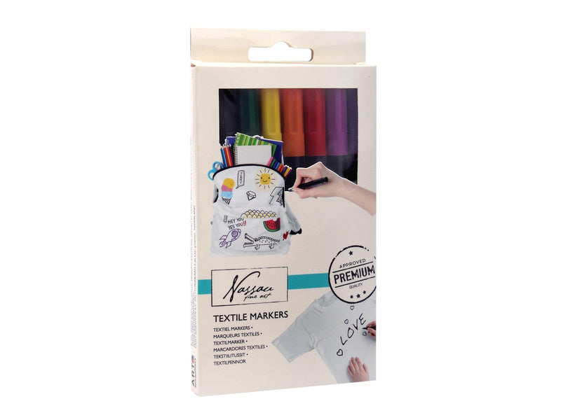 Creative Craft Group Textile markers 8 pcs.