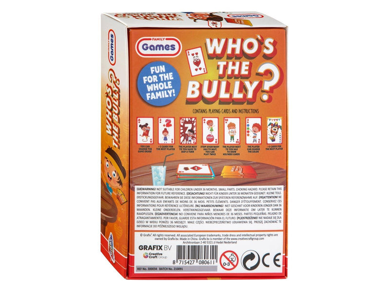 Grafix Who's The Bully? Card game (EN)
