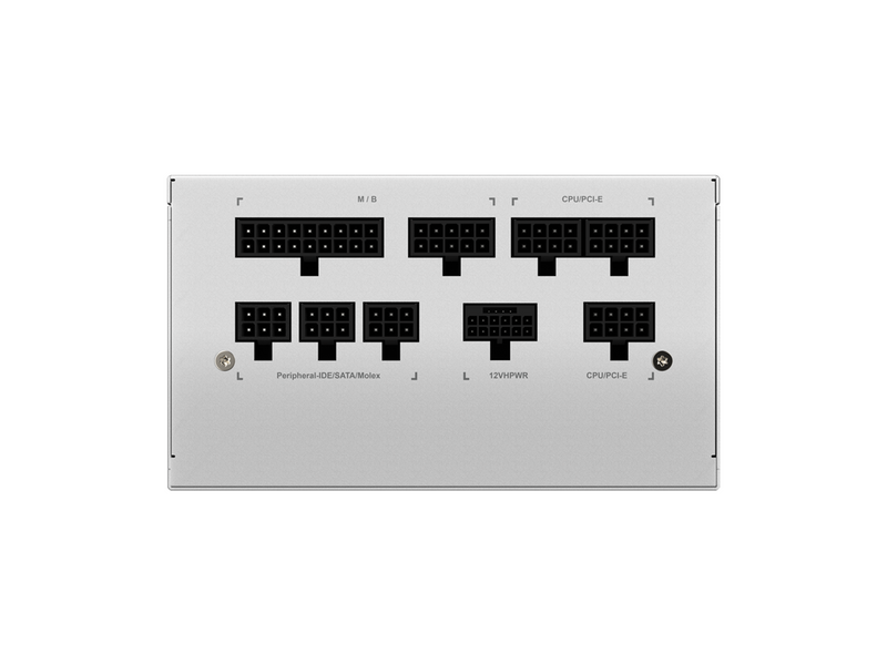 GIGABYTE UD850GM PG5W Netzteile - 850 Watt - 120 mm - ATX 3.0 - 80 Plus Gold zertifiziert