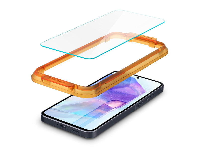 Spigen Glass tR AlignMaster 2 Pack -  Samsung Galaxy A55
