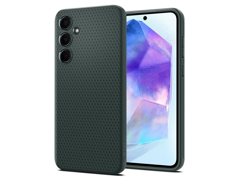 Spigen Liquid Air - abyss green - Samsung Galaxy A55