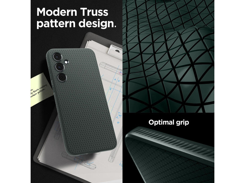 Spigen Liquid Air - abyss green - Samsung Galaxy A55