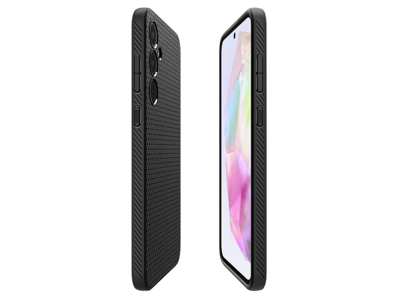 Spigen Liquid Air - matte black - Samsung Galaxy A35