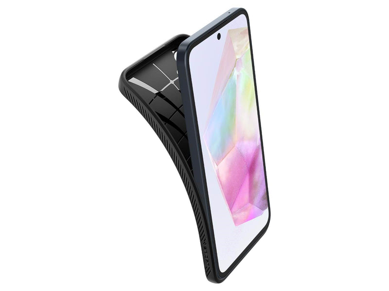 Spigen Liquid Air - matte black - Samsung Galaxy A35