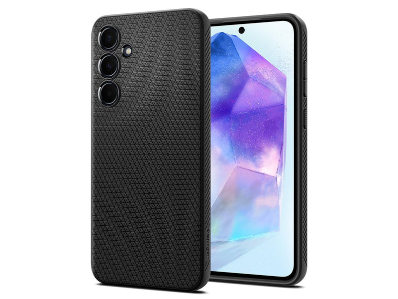 Spigen Liquid Air - matte black - Samsung Galaxy A55