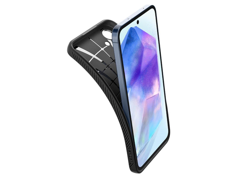 Spigen Liquid Air - matte black - Samsung Galaxy A55