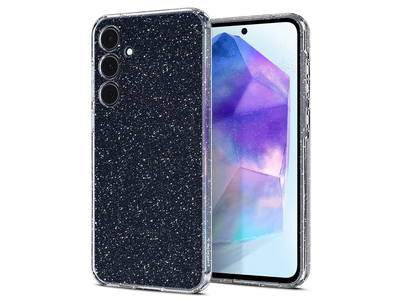 Spigen Liquid Crystal Glitter - crystal quartz - Samsung Galaxy A55