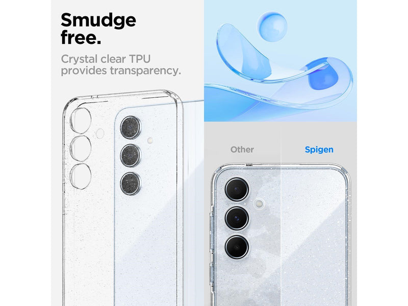 Spigen Liquid Crystal Glitter - crystal quartz - Samsung Galaxy A55