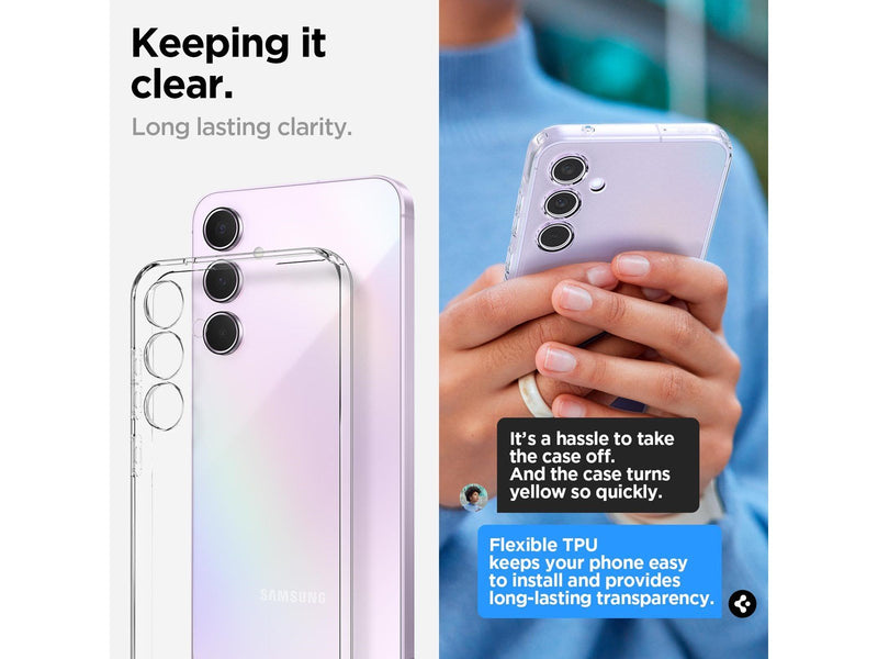 Spigen Liquid Crystal - crystal clear - Samsung Galaxy A55