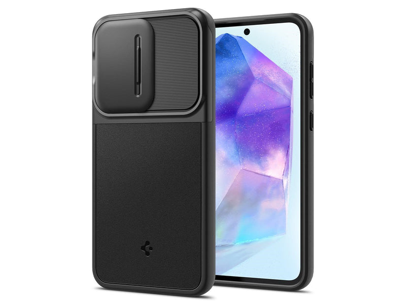 Spigen Optik Armor - black - Samsung Galaxy A55