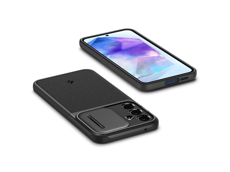 Spigen Optik Armor - black - Samsung Galaxy A55