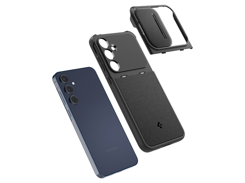 Spigen Optik Armor - black - Samsung Galaxy A55