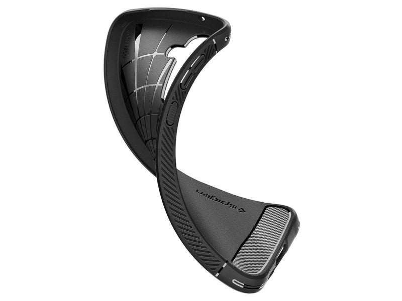 Spigen Rugged Armor - matte black - Samsung Galaxy A55